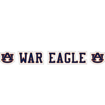  Aub | Auburn Sds Design 10  War Eagle Decal | Alumni Hall