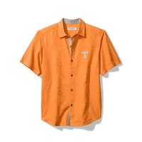 Tennessee Tommy Bahama Sport Coconut Point Palm Vista Camp Shirt