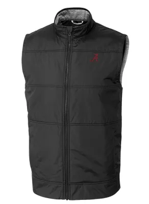 Bama | Alabama Cutter & Amp ; Buck Men's Stealth Quilted Vest Alumni Hall