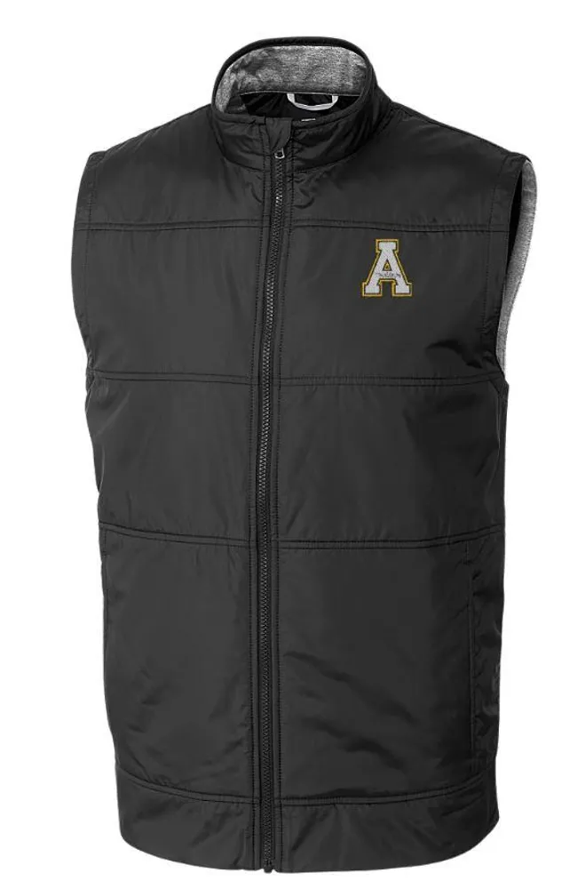 App | State Cutter & Amp ; Buck Men's Stealth Quilted Vest Alumni Hall