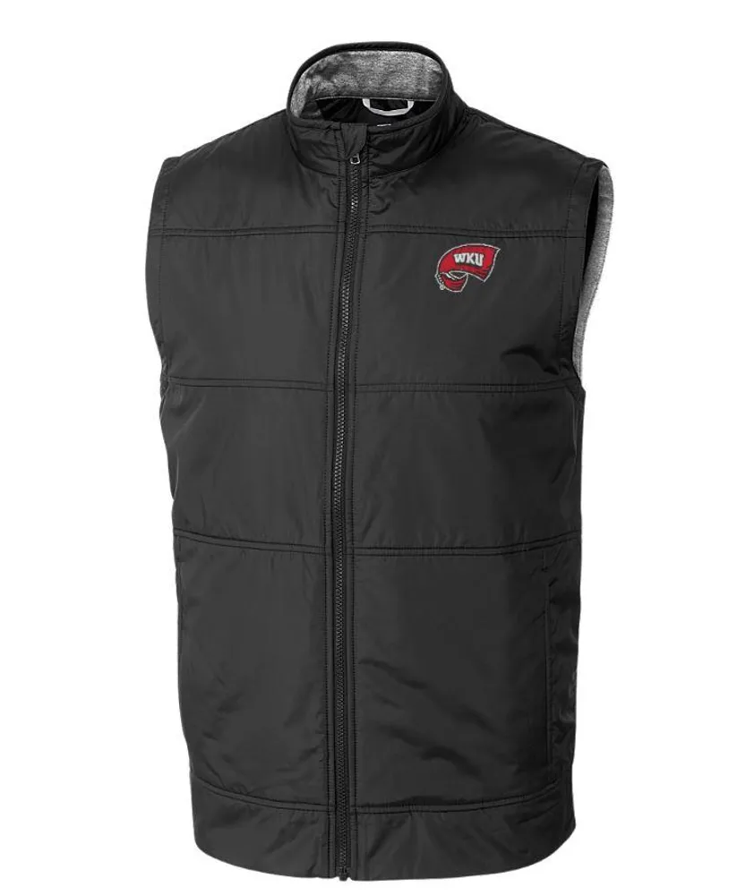 Wku | Western Kentucky Cutter & Amp ; Buck Men's Stealth Quilted Vest Alumni Hall