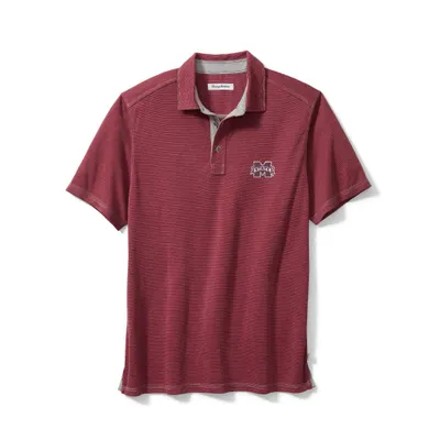 Bulldogs | Mississippi State Tommy Bahama Sport Paradiso Cove Polo Alumni Hall