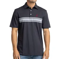 Bama | Alabama Southern Tide Brenton Chest Stripe Performance Polo Alumni Hall