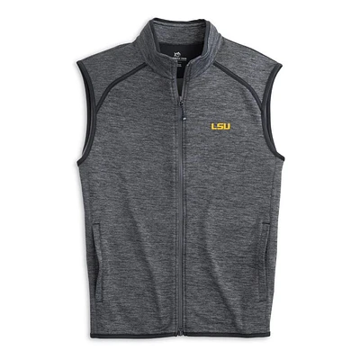 LSU Southern Tide Baybrook Heather Vest