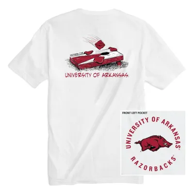 Razorbacks | Arkansas Southern Tide Cornhole Tee Alumni Hall