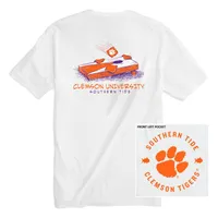 Clemson | Southern Tide Cornhole Tee Alumni Hall