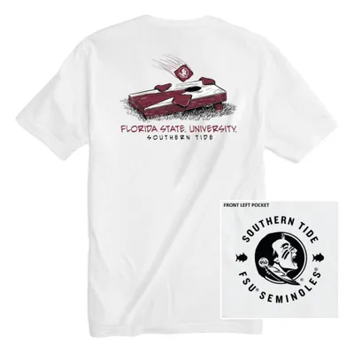 Fsu | Florida State Southern Tide Cornhole Tee Alumni Hall