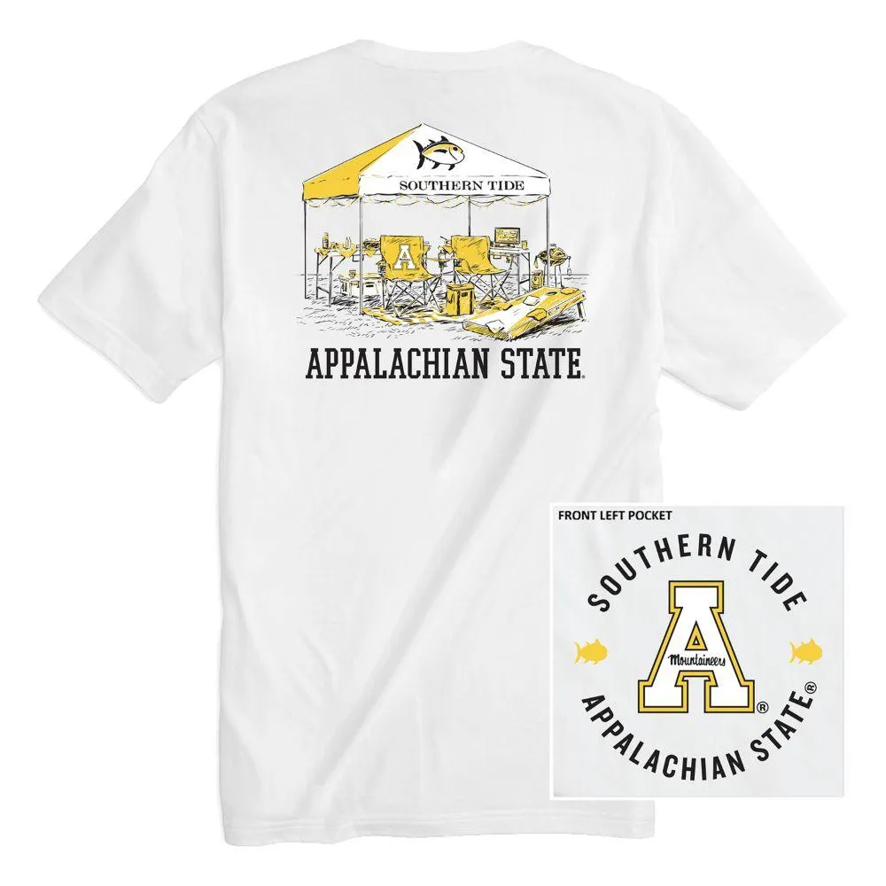 App | State Southern Tide Tailgate Time Tee Alumni Hall