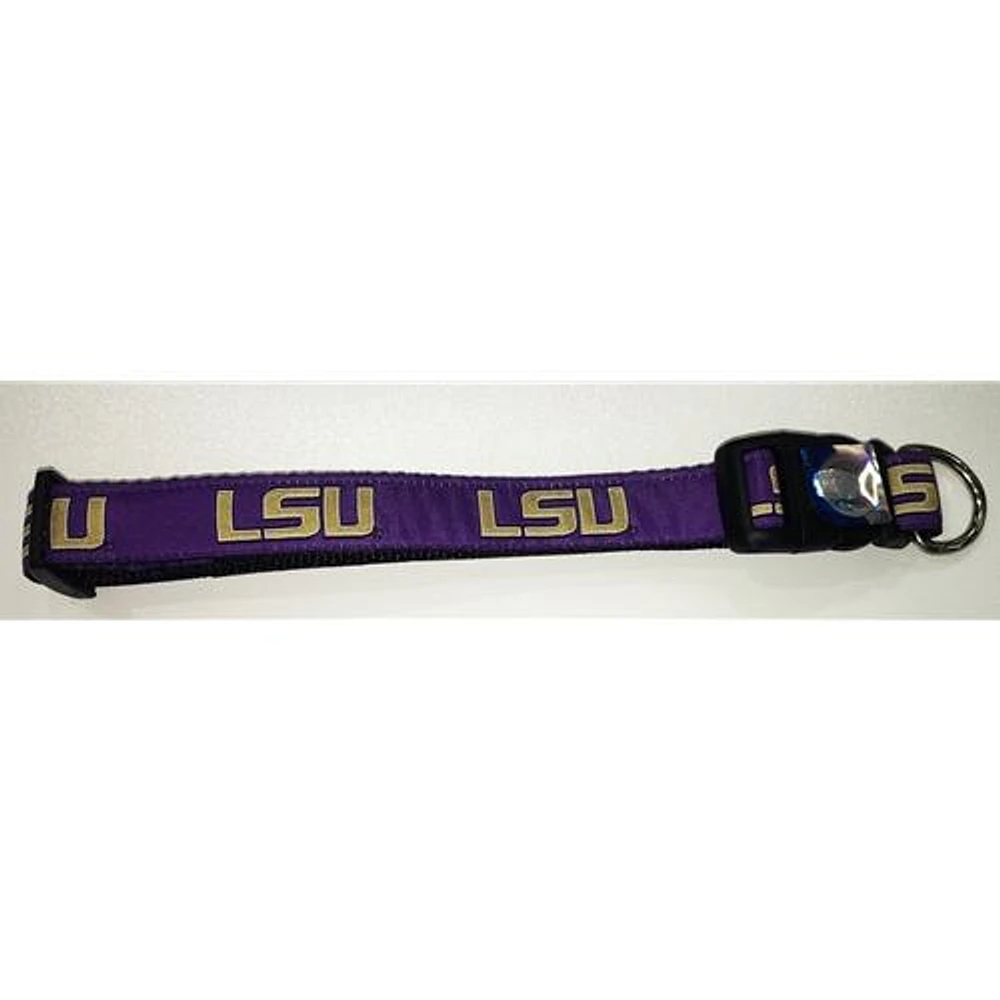 LSU Logo Dog Collar