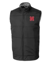 Huskers | Nebraska Cutter & Amp ; Buck Men's Stealth Quilted Vest Alumni Hall