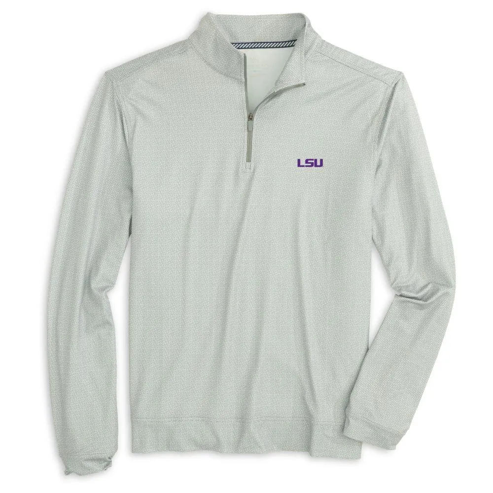 Lsu | Southern Tide Pine Ridge Print Cruiser Pullover Alumni Hall