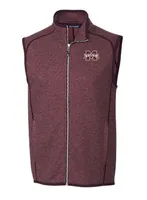 Bulldogs | Mississippi State Cutter & Amp ; Buck Men's Mainsail Sweater Knit Vest Alumni Hall