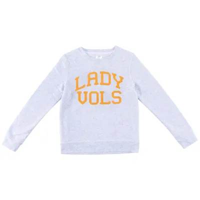 Lady Vols | Tennessee Youth Zoozatz Chenille Arch Crew Orange Mountain Designs