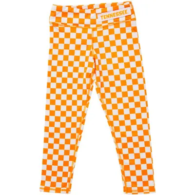 Vols | Tennessee Youth Zoozatz Checkerboard Leggings Alumni Hall