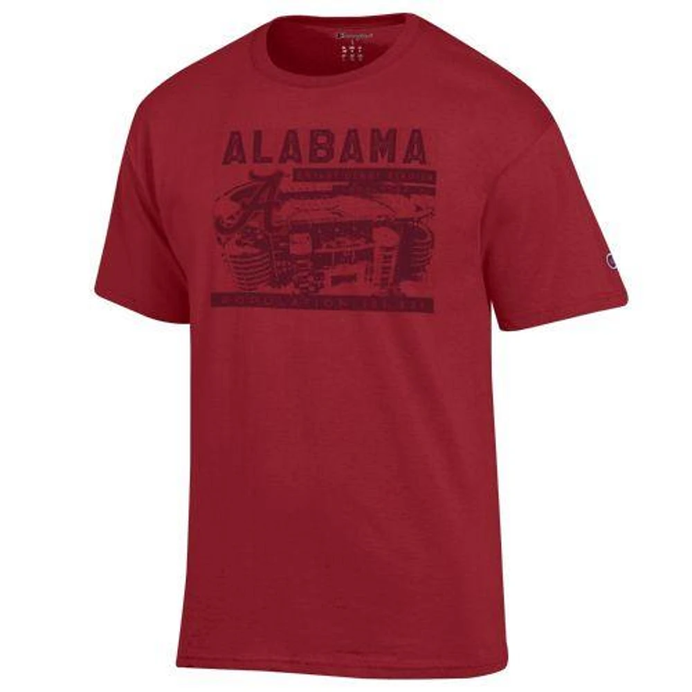 Alabama Champion Tonal Stadium Tee