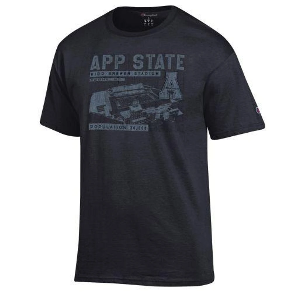 App State Champion Tonal Stadium Tee