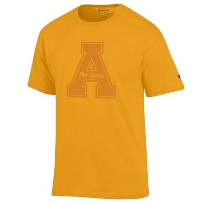 App State Champion Tonal Logo Tee