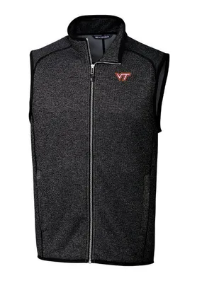 Hokies | Virginia Tech Cutter & Amp ; Buck Men's Mainsail Sweater Knit Vest Alumni Hall