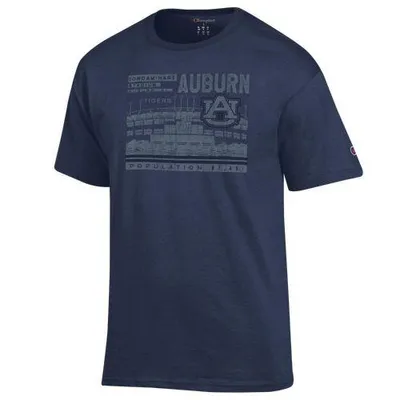 Aub | Auburn Champion Tonal Stadium Tee Alumni Hall