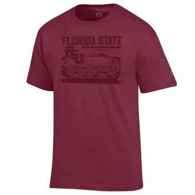 Fsu | Florida State Champion Tonal Stadium Tee Alumni Hall