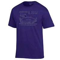 LSU Champion Tonal Stadium Tee