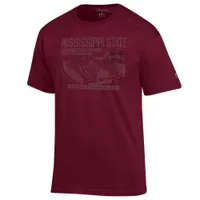 Bulldogs | Mississippi State Champion Tonal Stadium Tee Alumni Hall