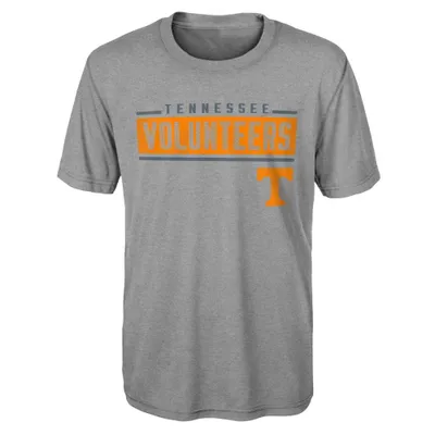 Vols | Tennessee Youth Amped Up Poly Dri- Tech Tee Alumni Hall