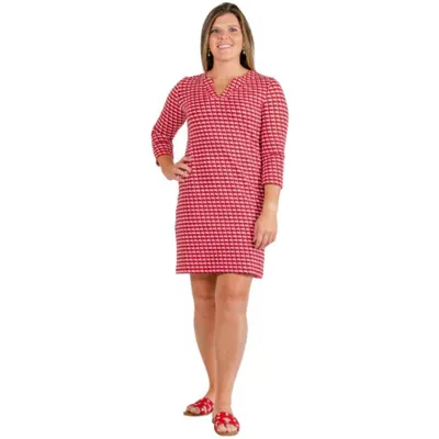 Dawgs | Georgia Bulldogs Lucille 3/4 Sleeve Dress Alumni Hall