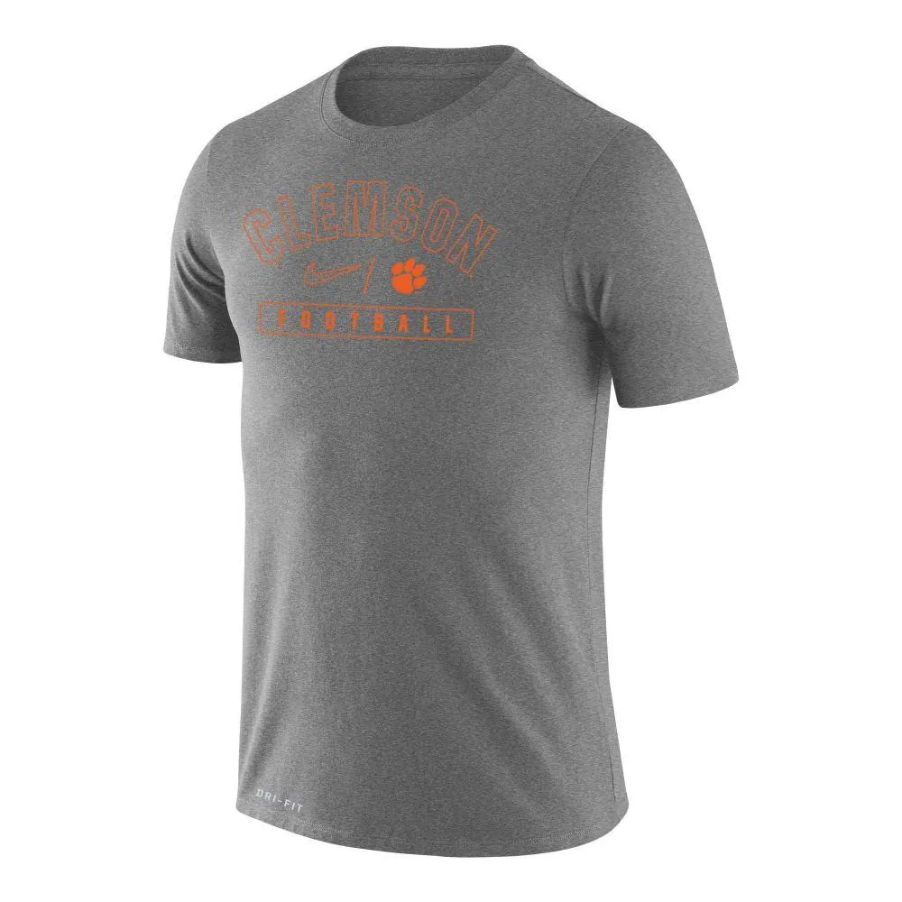 Clemson | Nike Dri- Fit Legend Arch Mascot Football Tee Alumni Hall