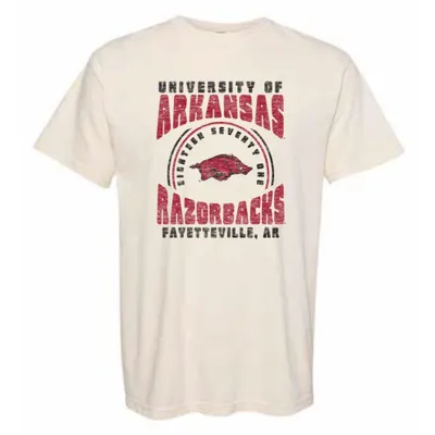 Razorbacks | Arkansas Stretch Poster Comfort Colors Tee Alumni Hall