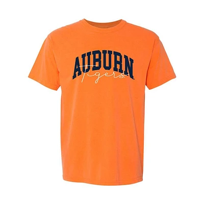 Auburn Classic Arch Over Script Comfort Colors Tee