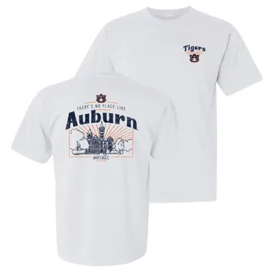 Aub | Auburn No Place Like Campus Comfort Colors Tee Alumni Hall