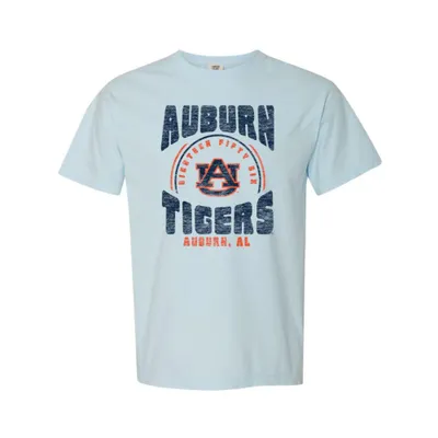 Aub | Auburn Stretch Poster Comfort Colors Tee Alumni Hall