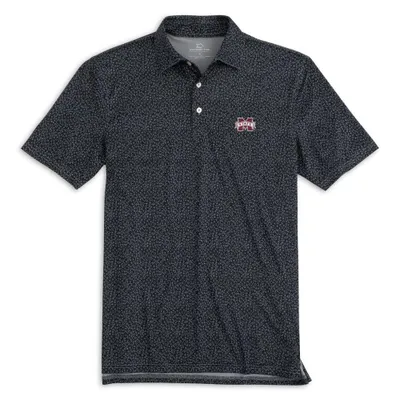 Bulldogs | Mississippi State Southern Tide Gameplay Printed Performance Polo Alumni Hall