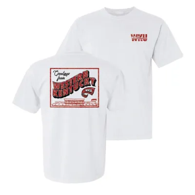 Western Kentucky Greetings From Postcard Comfort Colors Tee