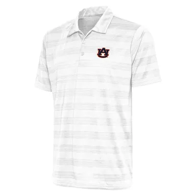 Under Armour Auburn Script Striped Polo