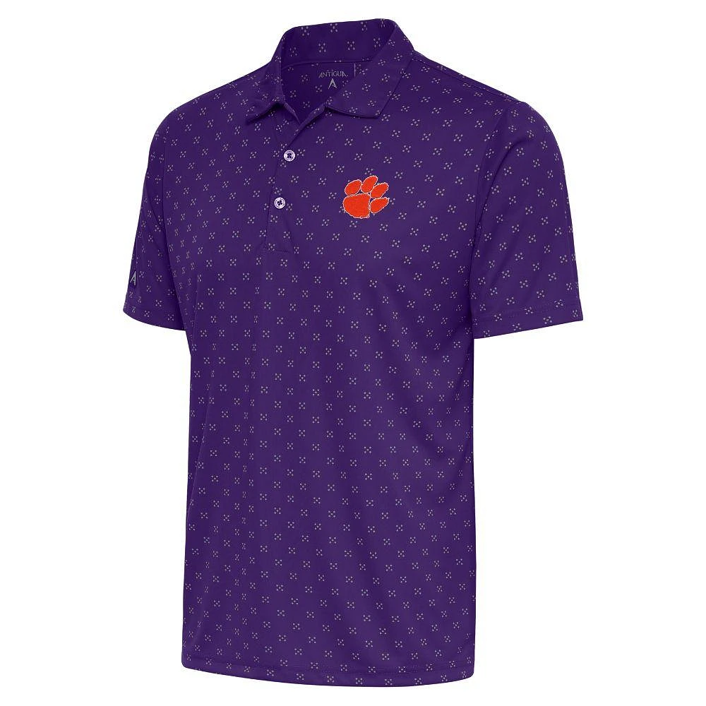 Clemson Antigua Spark Polo