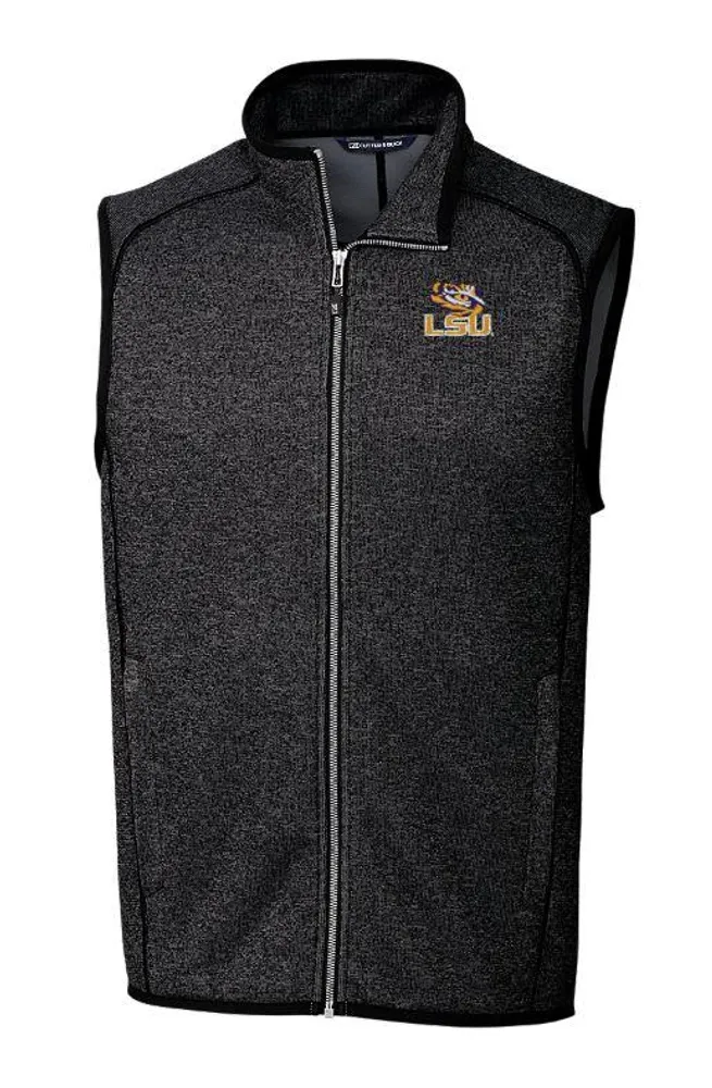 Lsu | Cutter & Amp ; Buck Men's Mainsail Sweater Knit Vest Alumni Hall