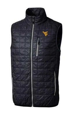 Wvu | West Virginia Cutter & Amp ; Buck Rainier Eco Insulated Puffer Vest Alumni Hall