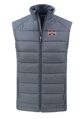 Mississippi State Cutter & Buck Men's Evoke Hybrid Vest