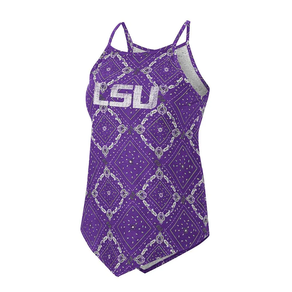 Lsu | Colosseum Wrangler Bandana Tank Alumni Hall