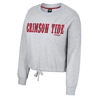 Alabama Colosseum Wrangler Cropped Cinched Fleece Pullover