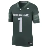 Spartans | Michigan State Nike Limited Vf Home # 1 Game Jersey Alumni Hall