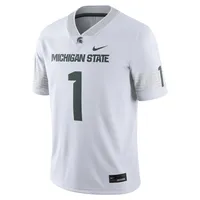 Spartans | Michigan State Nike Road # 1 Game Jersey Alumni Hall