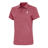 Alabama Antigua Women's Motivated Brushed Jersey Polo