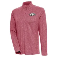 Razorbacks | Arkansas Antigua Women's Confront 1/4 Zip Pullover Alumni Hall