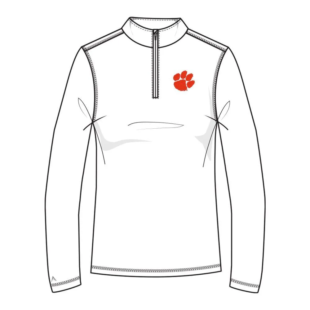 Clemson | Antigua Women's Confront 1/4 Zip Pullover Alumni Hall