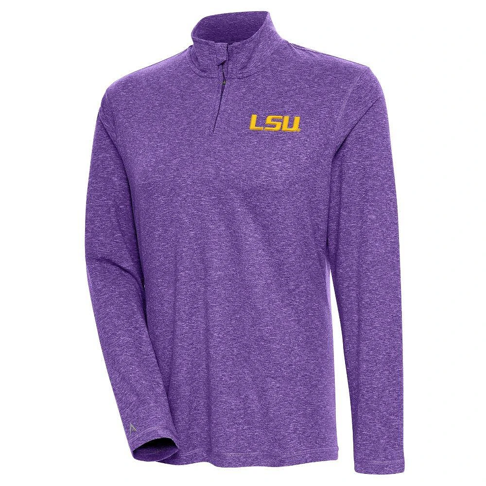 LSU Antigua Women's Confront 1/4 Zip Pullover