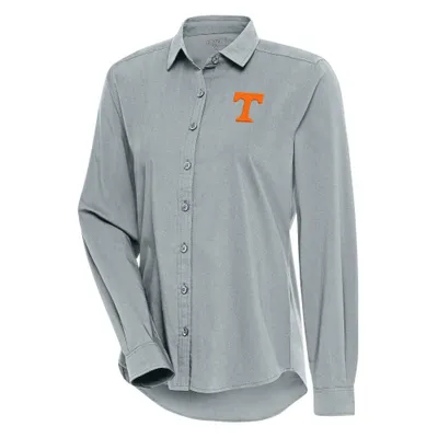 Vols | Tennessee Antigua Women's Flight Solid Dress Shirt Alumni Hall