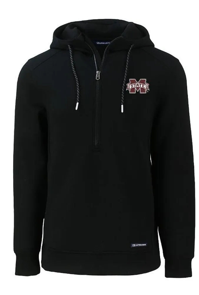 Alumni Hall Bulldogs, Mississippi State Cutter & Amp ; Buck Men's Roam Eco  Half Zip Pullover Hoodie Alumni Hall